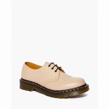 Dr Martens Női 1461 Wanama Bőr Oxford Cipő Bézs